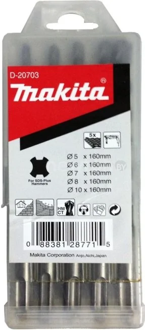 Набор оснастки Makita D-20703 (5 предметов)