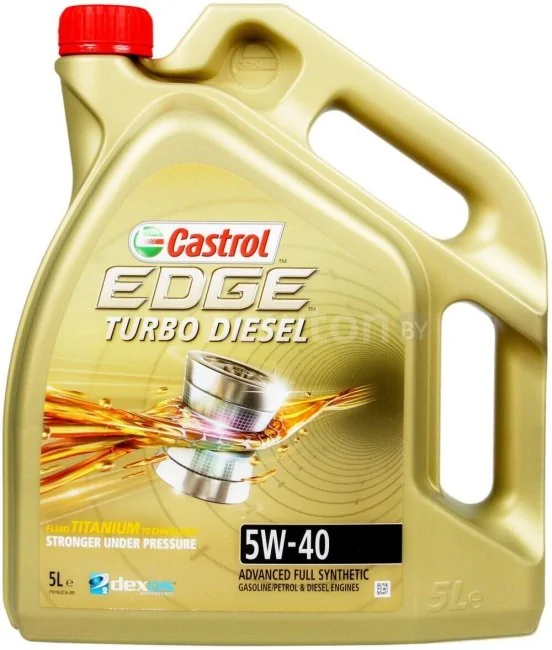 Моторное масло Castrol Edge Turbo Diesel Titanium FST 5W-40 5л