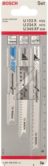 Набор оснастки Bosch 2607010516 3 предмета