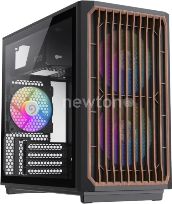Корпус GameMax F35 BW (коричневый)