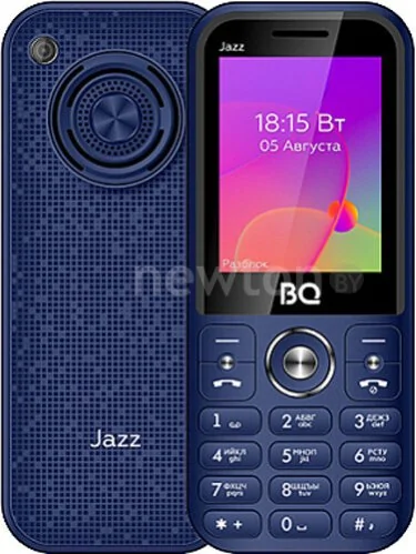 Кнопочный телефон BQ BQ-2457 Jazz (синий)