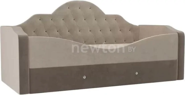 Кровать-тахта Mebelico Скаут 162x72 102886 (бежевый/коричневый)