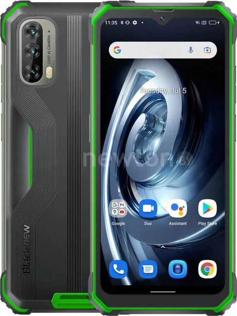 Телефон Blackview BV7100 (зеленый)