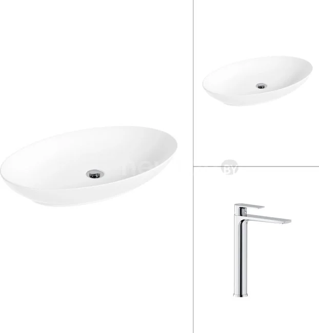 Умывальник Lauter 21571 + Reef 21CK8678C