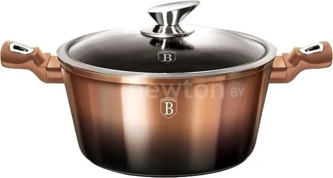 Кастрюля Berlinger Haus Rosegold Noir Metallic Line BH-1895