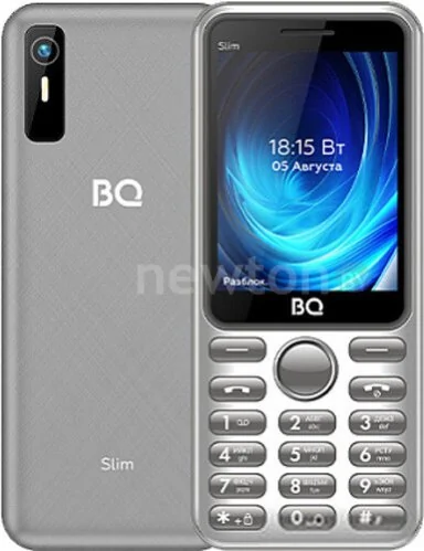 Кнопочный телефон BQ BQ-2833 Slim (серый)