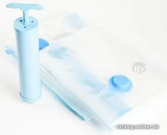 Пакеты вакуумные Home One С ручным насосом 384449 (10 шт)