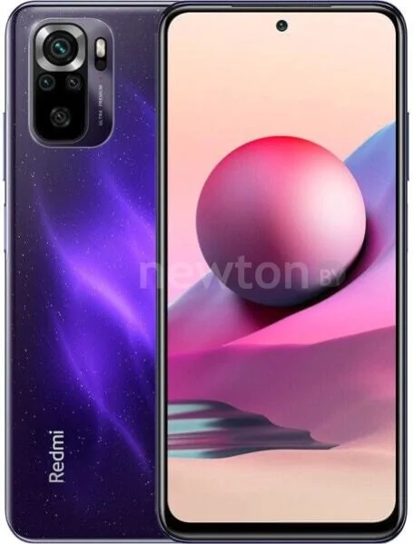 Телефон Xiaomi Redmi Note 10S 6GB/128GB с NFC (звездный пурпурный)