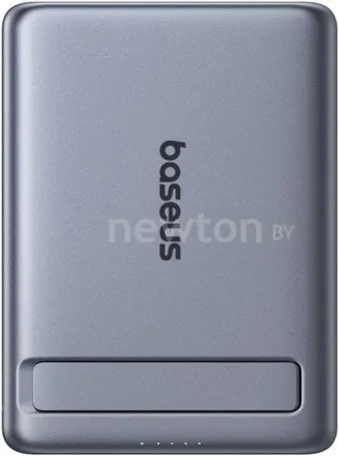 Внешний аккумулятор Baseus PicoGo AM31 Mini Magnetic Power Bank with Stand 20W 5000mAh (серый)
