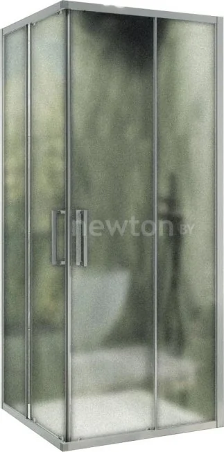 Душевой уголок MaybahGlass MGY-1330-5 (сатин стекло/хром матовый)