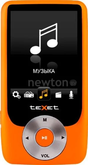MP3 плеер TeXet T-79 8GB  Orange