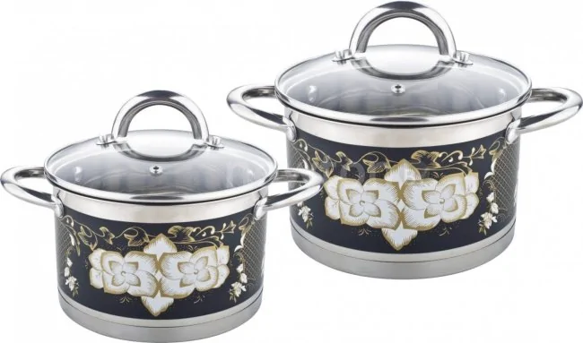 Набор кастрюль Pomi d'Oro Fiore PSS-640033