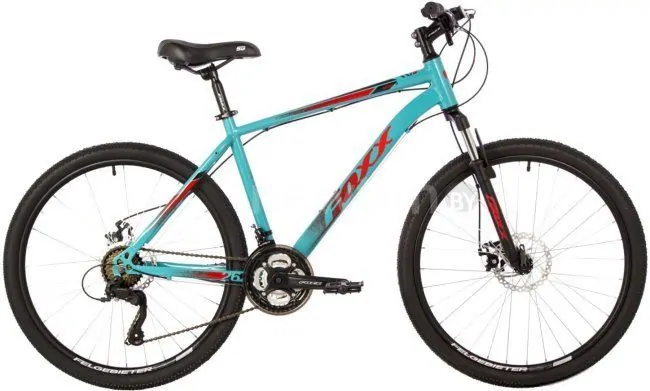 Велосипед Foxx Aztec D 26 р.14 2023 (голубой)