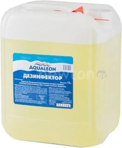 Химия для бассейна Aqualeon Дезинфектор жидкий 12кг