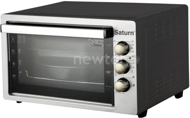 Мини-печь Saturn ST-EC1088 (черный)