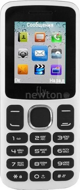 Телефон Fly FF179 White