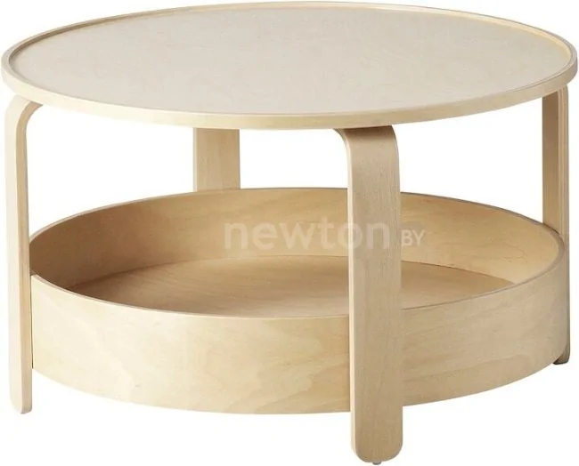 Журнальный столик Ikea Боргеби 904.494.01 (березовый шпон)