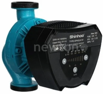 Циркуляционный насос Shinhoo Mega 32-8 (с гайками)