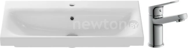 Умывальник Cersanit Moduo 80 Slim P-UM-MOD80SL/1 + 63034