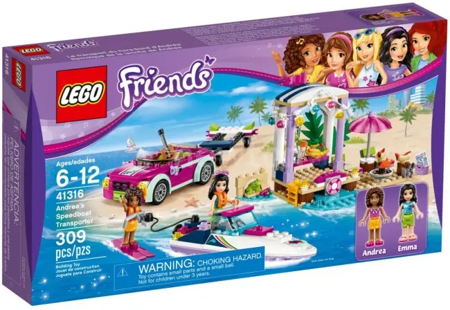 Конструктор LEGO Friends 41316 Скоростной катер Андреа