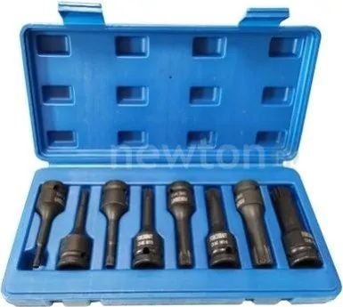Набор торцевых головок ForceKraft FK-40811MPB (8 предметов)