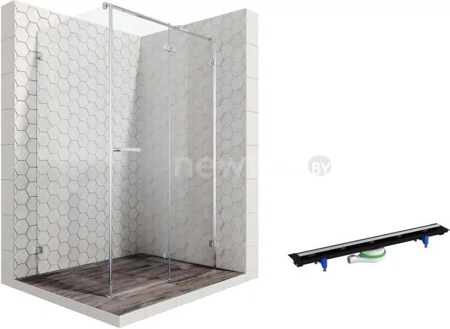 Душевой уголок Ambassador Set 10011103R-PR2