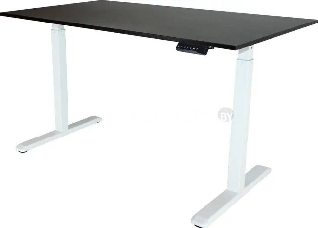 Стол для работы стоя ErgoSmart Electric Desk Compact (дуб мореный/белый)