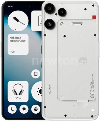 Телефон Nothing Phone (3a) Lite 8GB/128GB (белый)