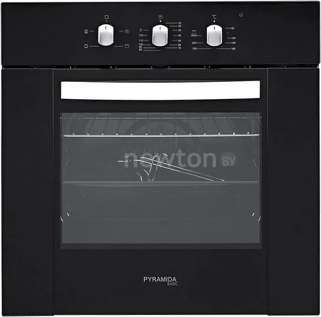 Электрический духовой шкаф Pyramida F 43 Black