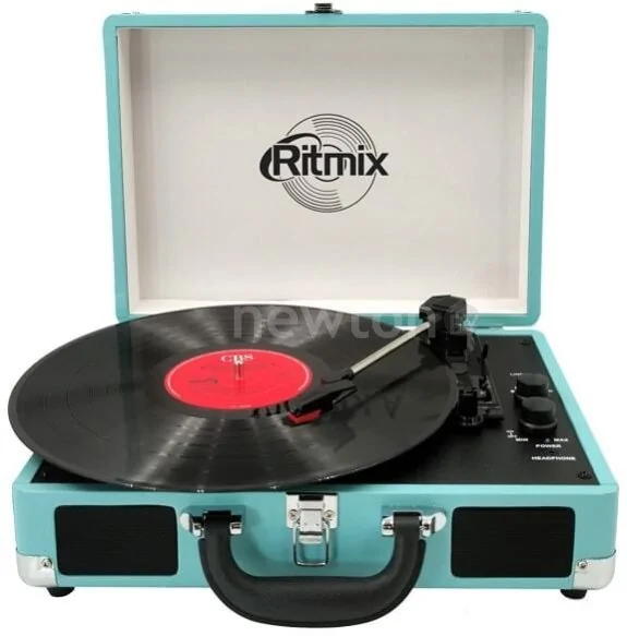 Виниловый проигрыватель Ritmix LP-160B (бирюзовый)