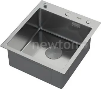 Кухонная мойка ARFEKA ECO AR 450*500 POP-UP SATIN