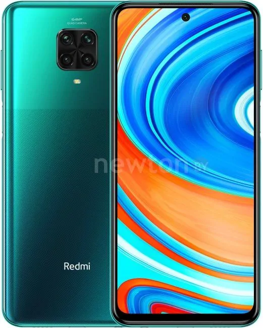 Телефон Xiaomi Redmi Note 9 Pro 6GB/128GB международная версия (зеленый)