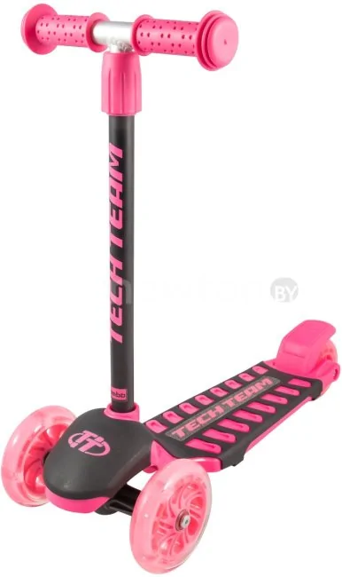 Трехколесный самокат Tech Team Lambo (розовый)