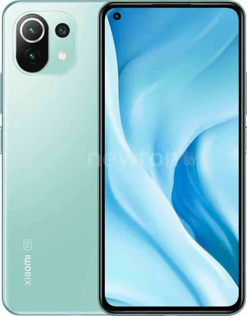 Телефон Xiaomi 11 Lite 5G NE 8GB/256GB международная версия (мятный)