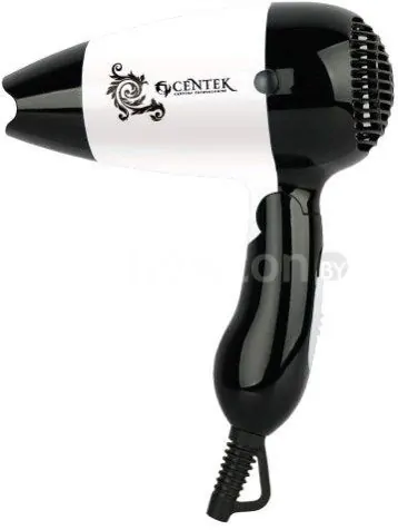 Фен CENTEK CT-2208 (белый/черный)