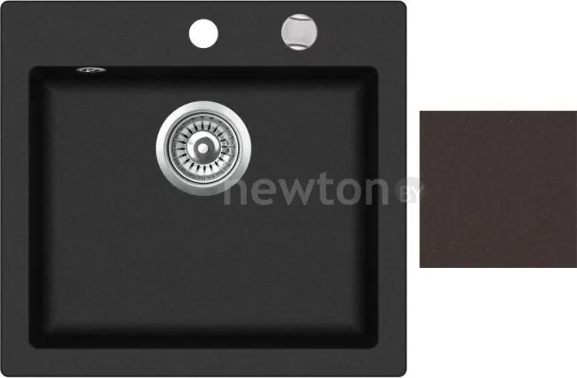 Кухонная мойка Aquasanita Cuba SQC100W (cerrus 120)