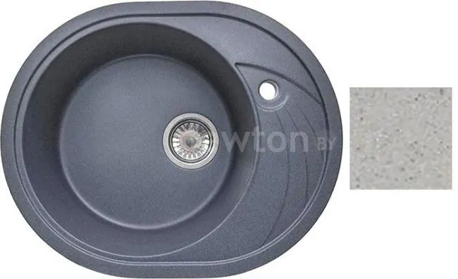 Кухонная мойка Granicom G020 (серебристый)