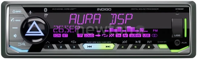 USB-магнитола Aura Indigo-878DSP