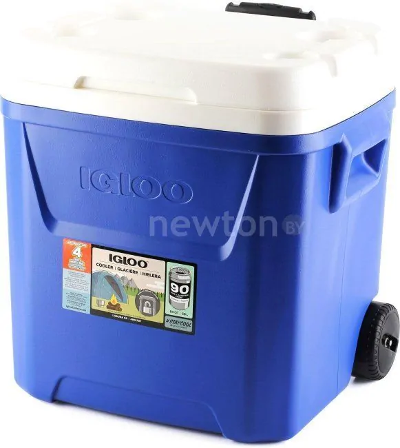 Термобокс Igloo Laguna 60 QT Roller Blue 00034493 57л (синий/белый)