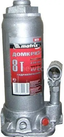 Бутылочный домкрат Matrix 50723 8т.