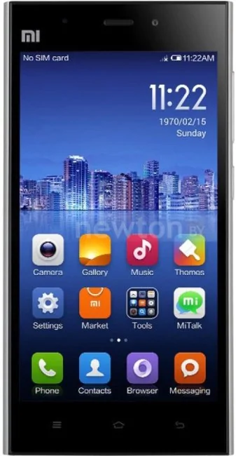 Телефон Xiaomi Mi 3 16GB Gray