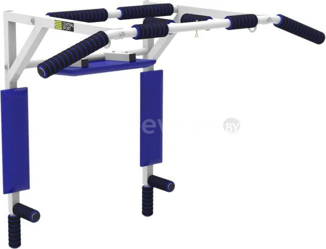 Турник Central Sport Турник 4 в 1 (белый/синий)