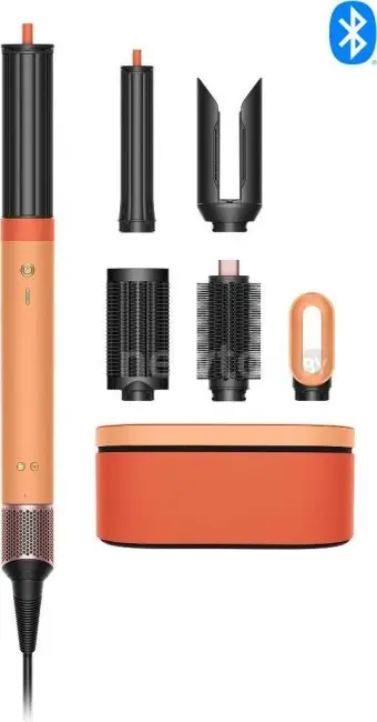 Фен-стайлер Dyson Airwrap Co-anda2x HS09 Straight+Wavy (евровилка, керамический абрикосовый/топаз)