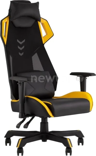 Игровое (геймерское) кресло TopChairs Рэтчэт GMP-001-1 (желтый)