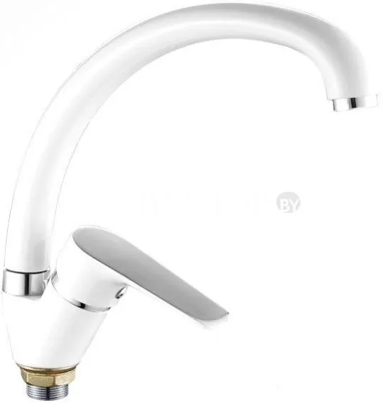Смеситель Groneo H41207 (белый)