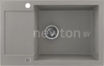 Кухонная мойка Kernau KGS H 6078 1B1D Grey Metallic
