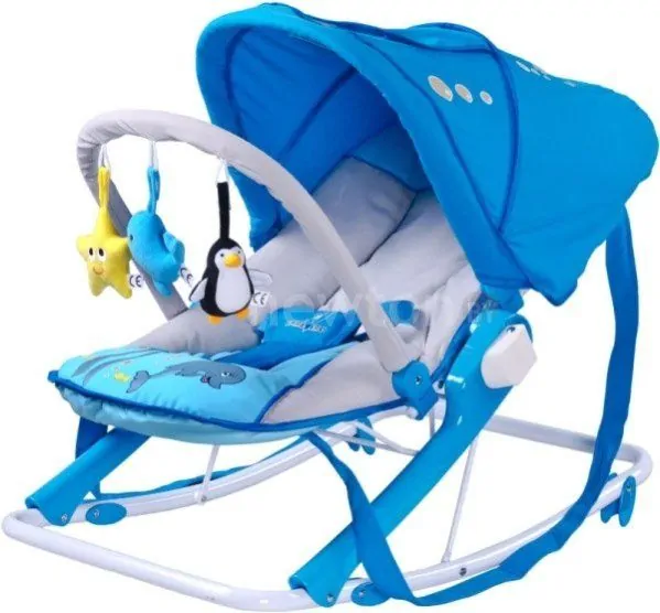 Шезлонг Caretero Aqua (голубой)