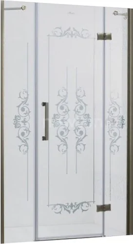 Душевая дверь Cezares MAGIC-60/60-ROYAL PALACE-PP-Br-R