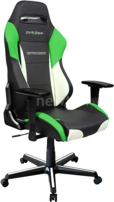 Кресло DXRacer Drifting OH/DM61/NWE (черный/белый/зеленый)