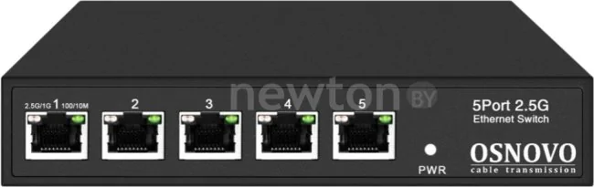 Неуправляемый коммутатор Osnovo SW-5D-1(60W)